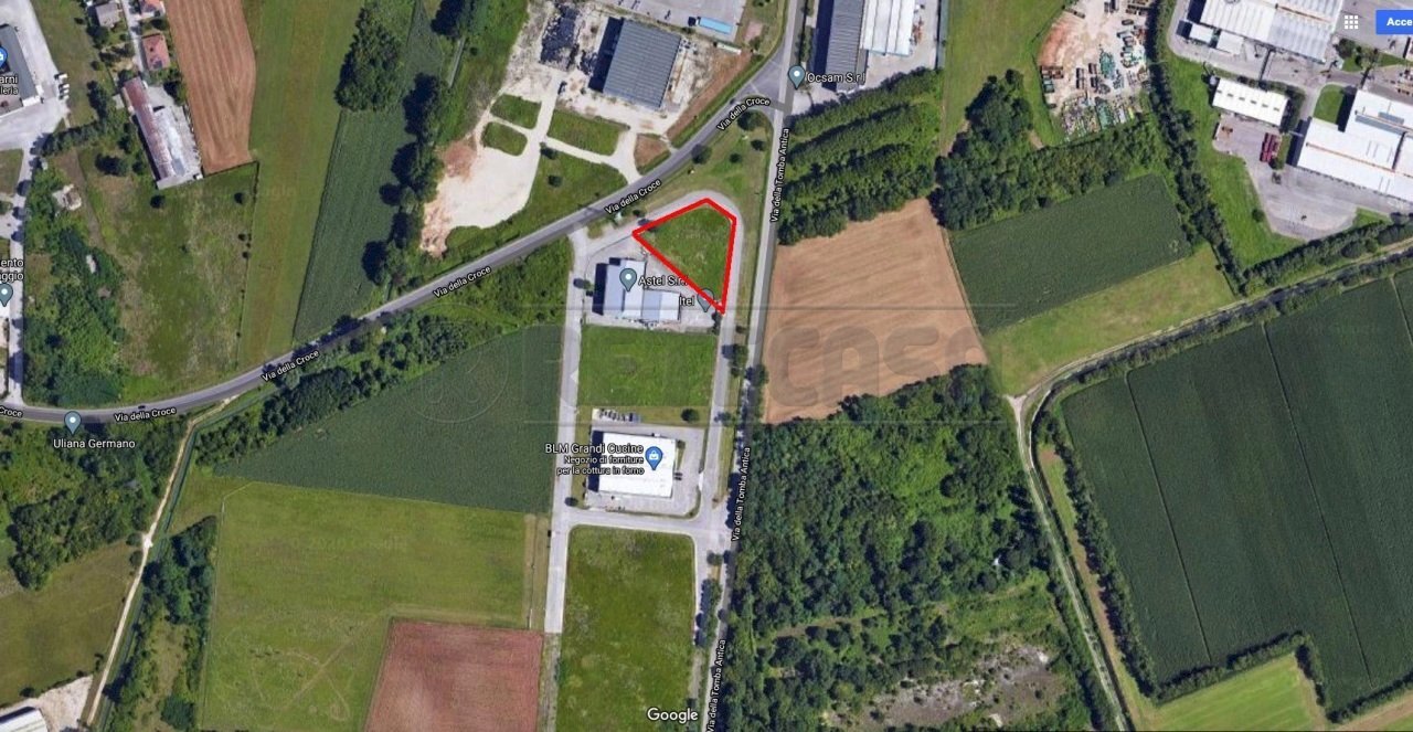 SATELLITARE3 - Terreno edificabile Via della Croce 135, Pozzuolo del Friuli - planimetria 1