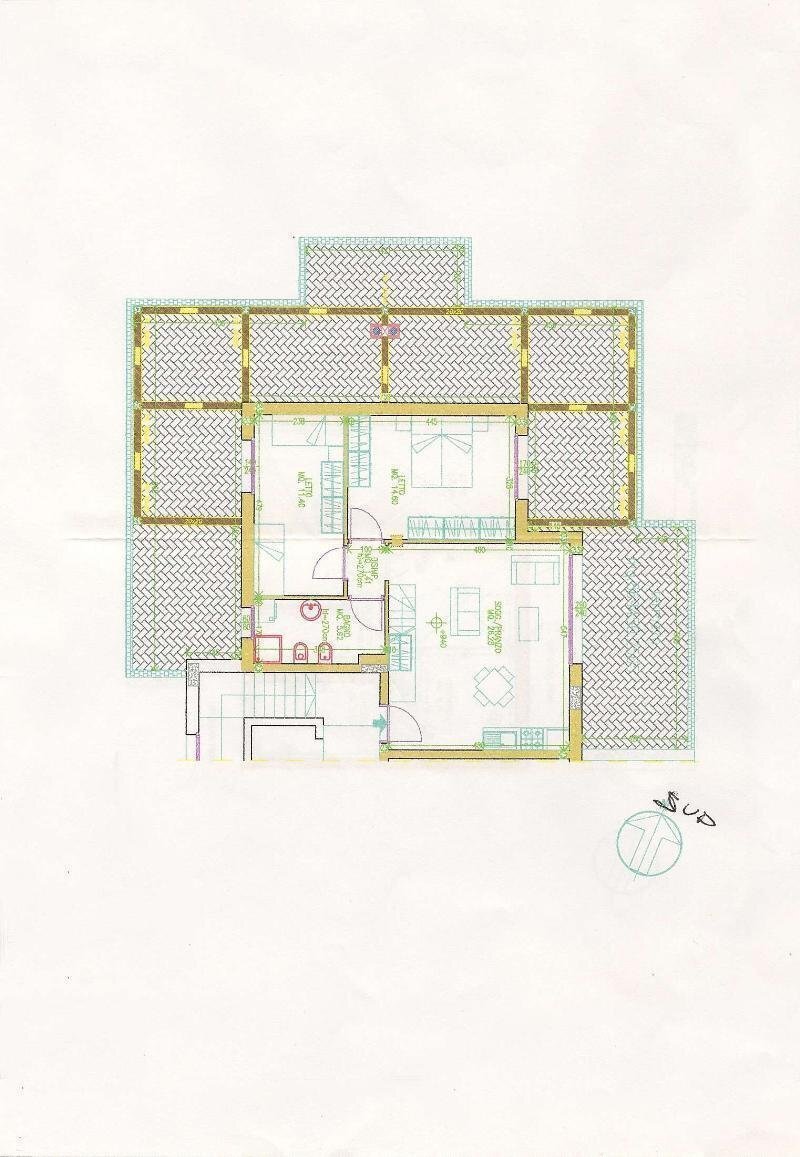 Attic Ravenna (neighborhood Centro Storico) - floor plans 1