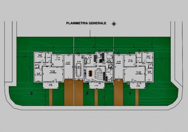 Villa Calvisano - floor plans 1
