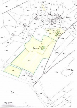 Rustico Valle Cannobina - planimetria 1