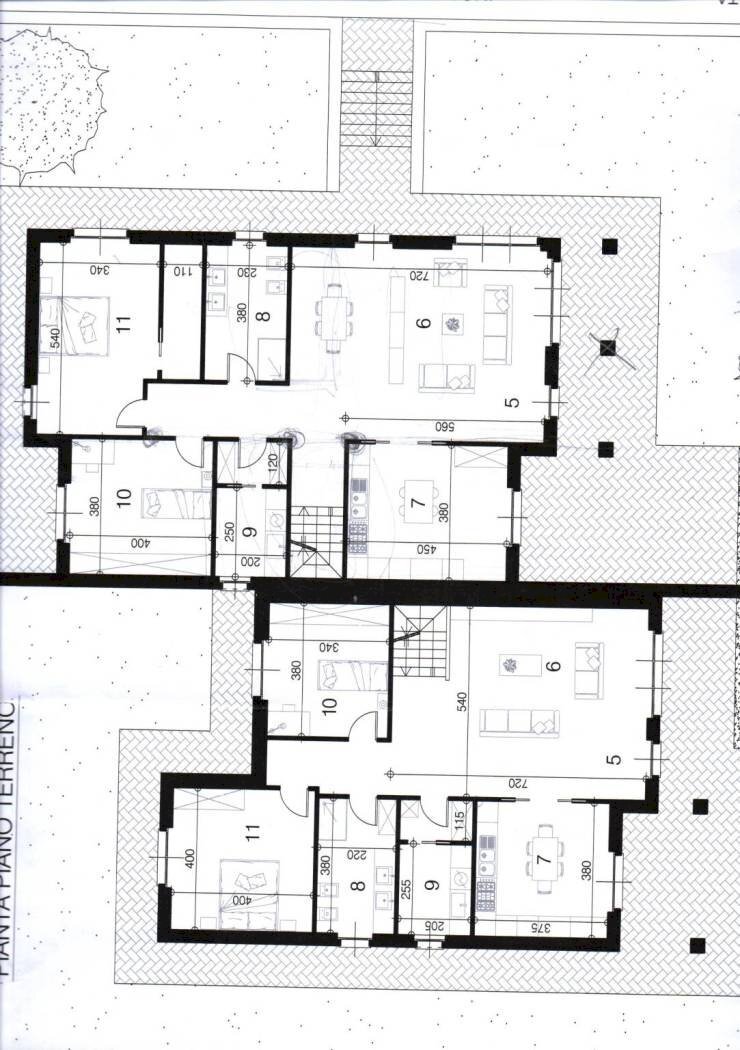 Villa strada Terlapini, Bra - planimetria 1