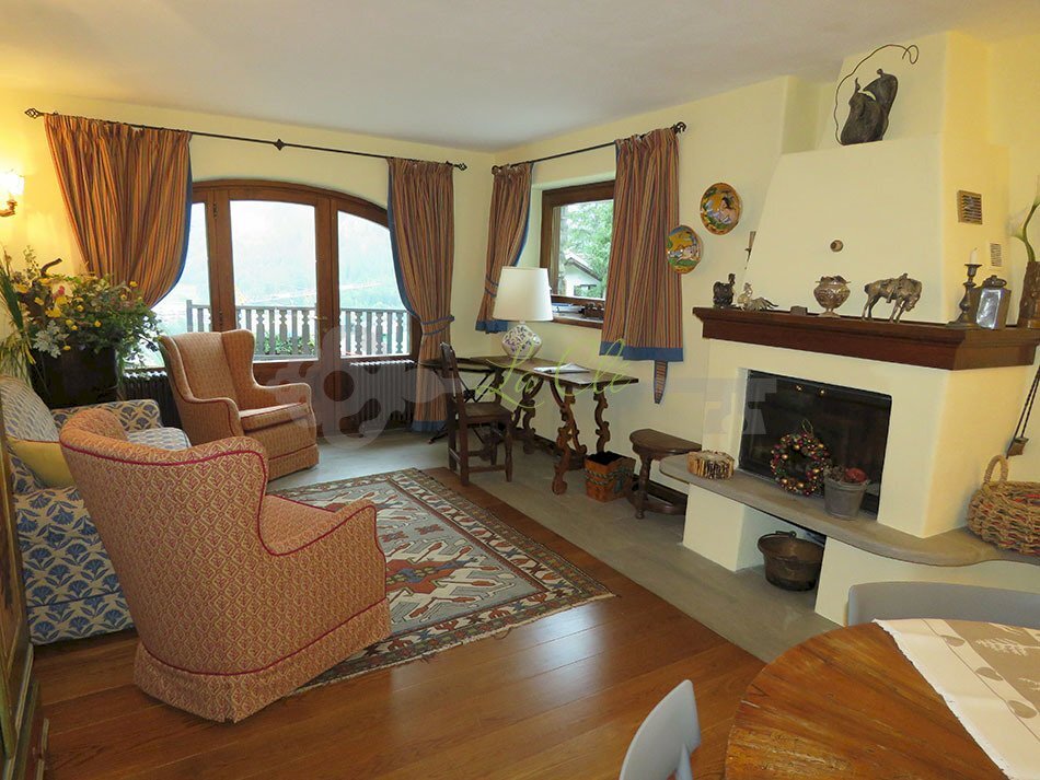 LIVING CON CAMINO - Three-room apartment Regione Belvedere 4, Courmayeur - photo 2