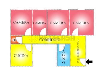 Pianta web.jpg - Four-room apartment Via Garibaldi 306, Messina - photo 14