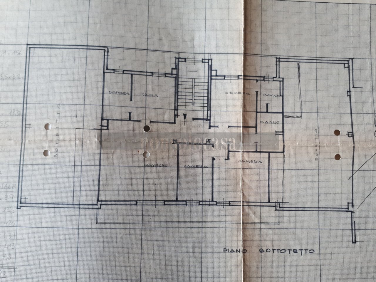 PLANIMETRIA - Four-room apartment Via della Pieve di Campo, Perugia - floor plans 1
