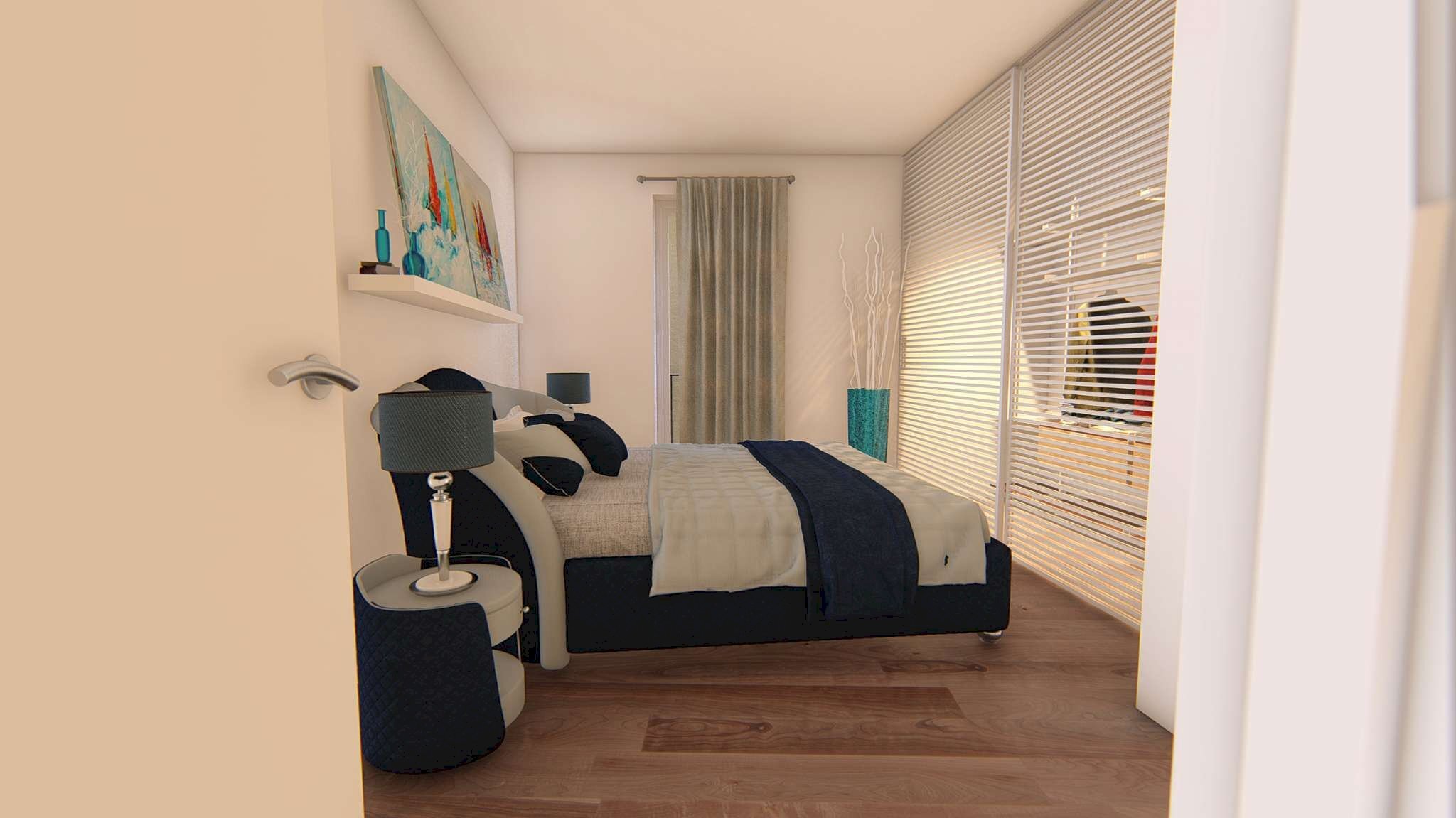 Camera - Trilocale via Vittorio Veneto, 130, Alassio - foto 3