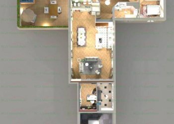 plan 1° - Quadrilocale via Monte Ortigara, Bergamo - foto 3