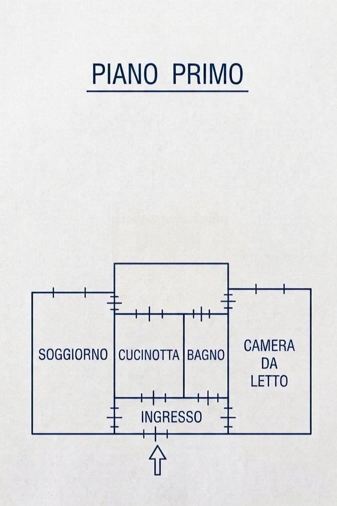 Bilocale Bagnolo Piemonte - planimetria 1