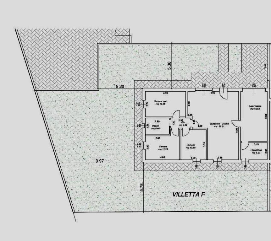 Planimetria - Villa Ghedi - foto 1