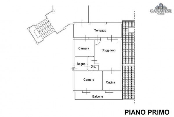Quadrilocale strada del Ghiaro Superiore, 5, Castellamonte - planimetria 1