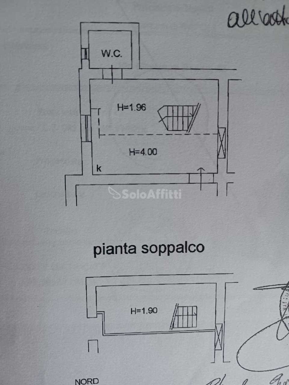 pln - Monolocale Via Giuseppe Bonito, Napoli (zona Vomero) - planimetria 1