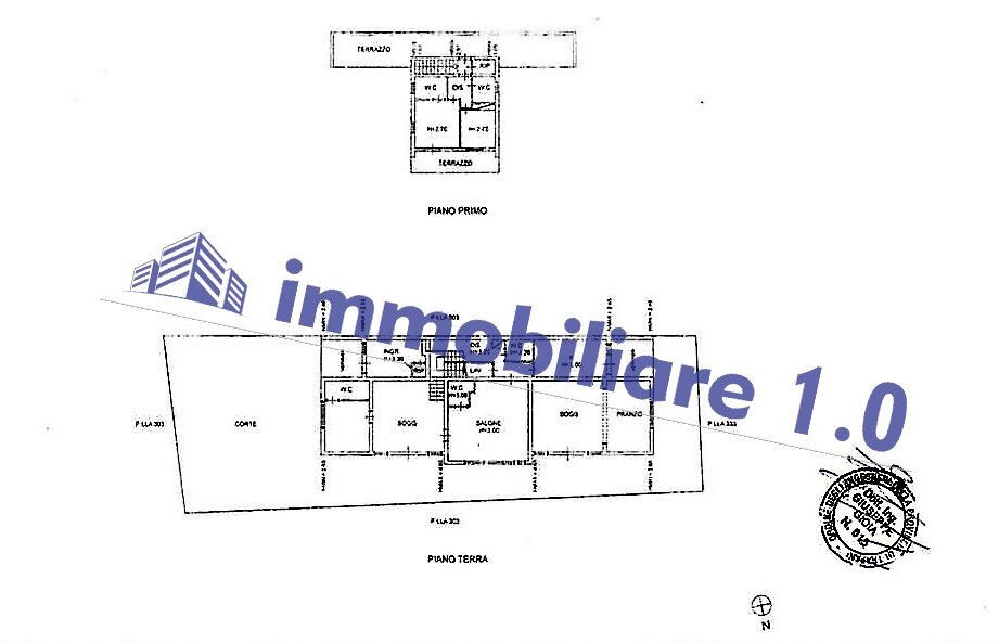 Villa contrada COSTA ROMITA, Castellammare del Golfo - planimetria 1