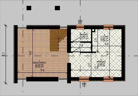 Planimetria P.T Mioglia.jpg - Terreno edificabile Via Acqui 9, Mioglia - foto 2
