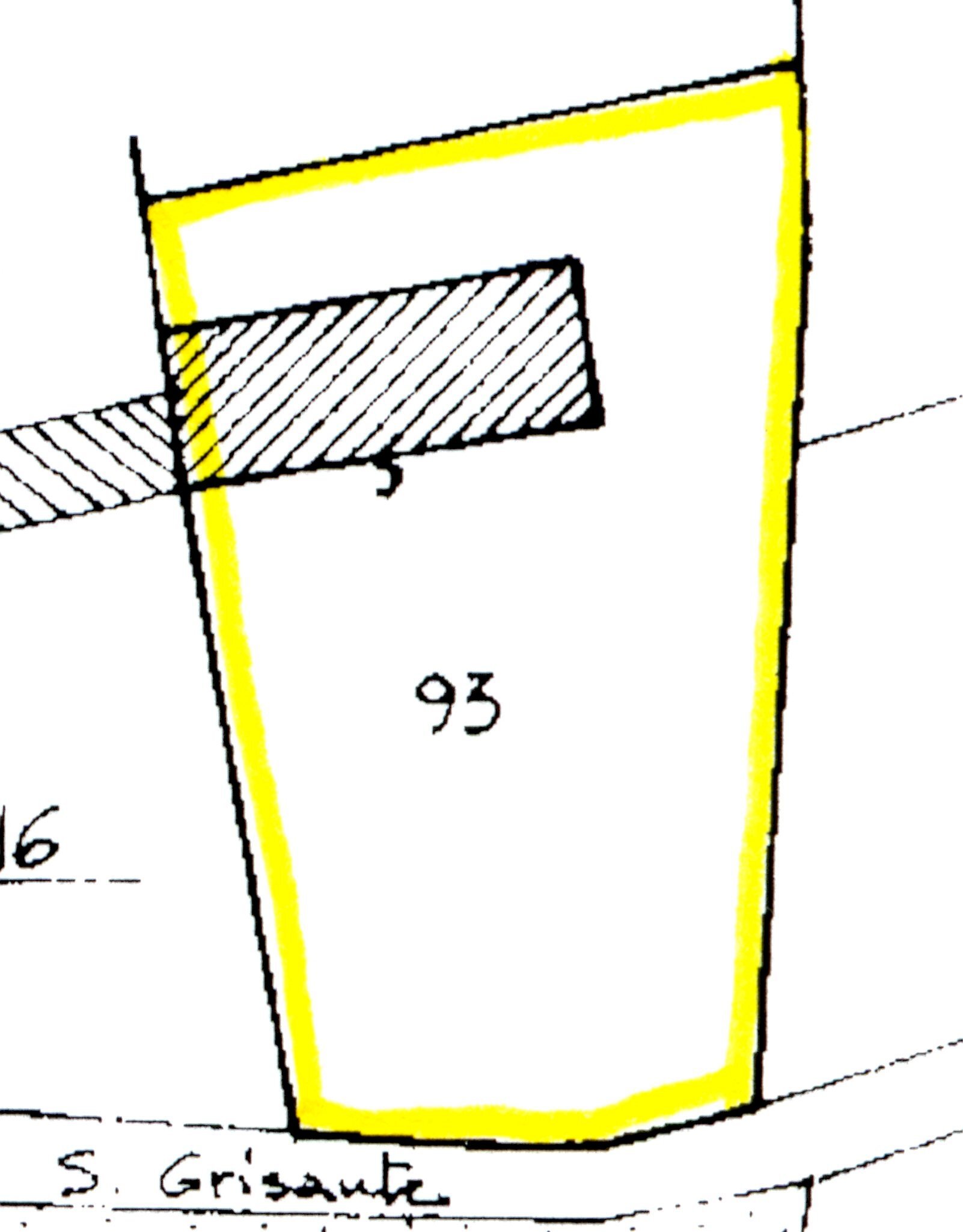 Casale strada San Grisante, frazione San Grisante, Crescentino - planimetria 1