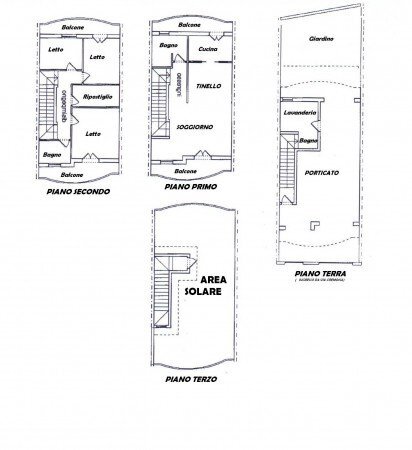 Villa via Cremona, Casarano - floor plans 1