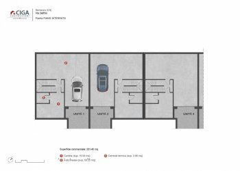 Piano interrato - Villa a Schiera via Delfino, Bernezzo - foto 3