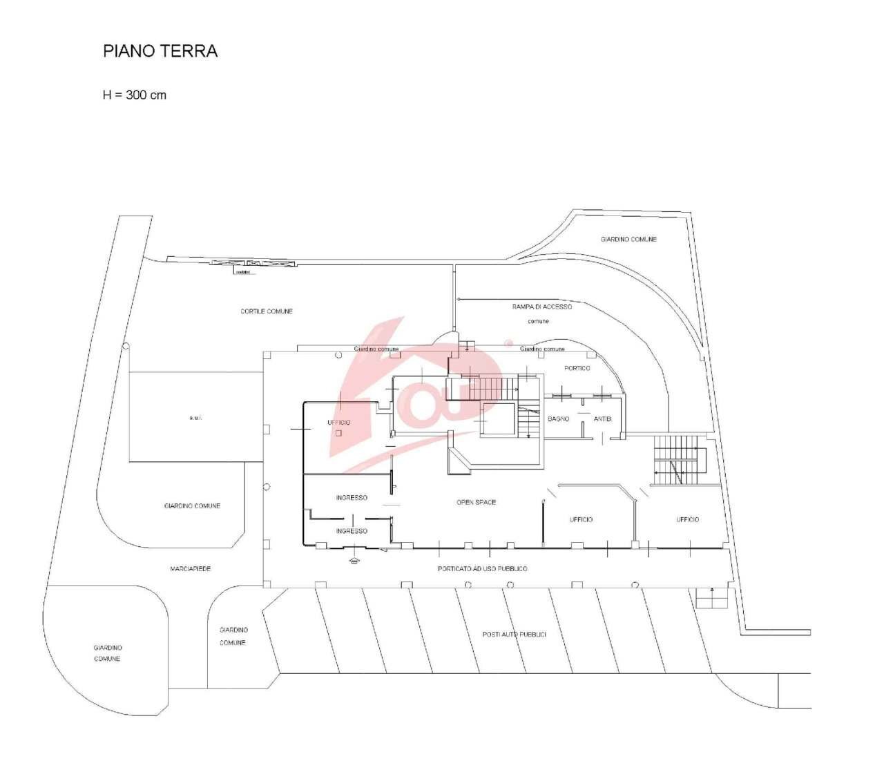 PIANO-TERRA.jpg - Locale Commerciale Via Armando Diaz 2, Laveno-Mombello - planimetria 1