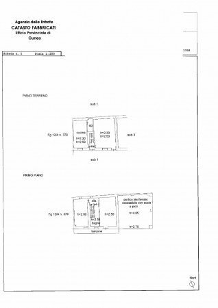Rustico via Luigi Einaudi, 8, Moretta - planimetria 1