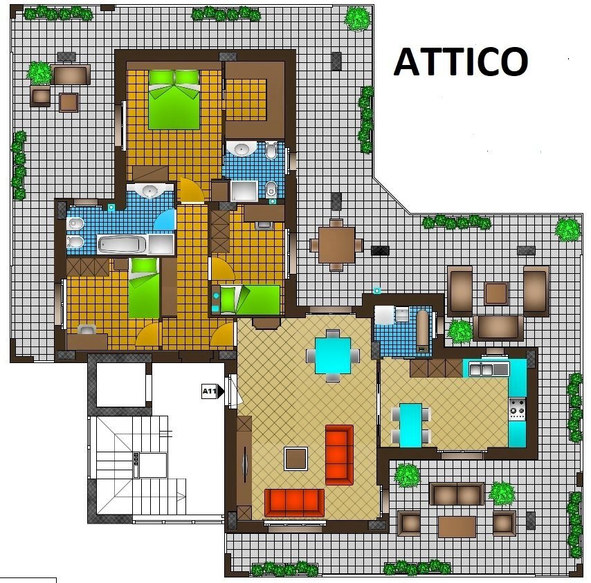 ATTICO.jpg - Appartamento zona stadio, Lanciano - foto 1