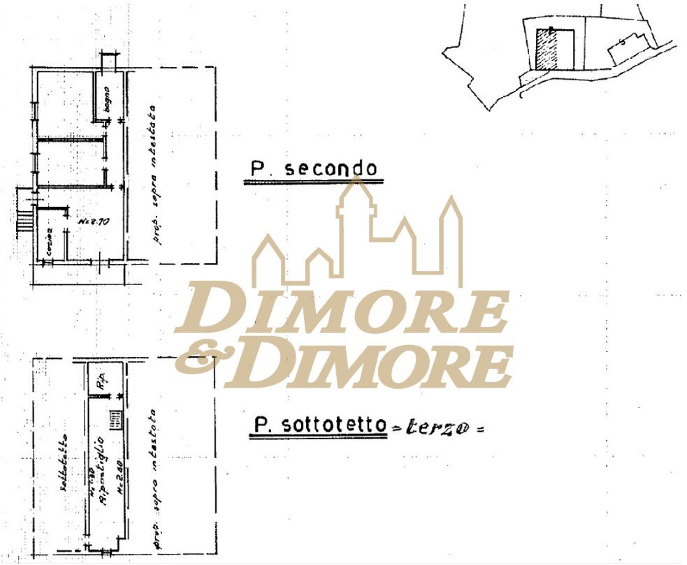 Planimetria app e solaio.jpg - Appartamento Via Per Albagnano, Bee - planimetria 1