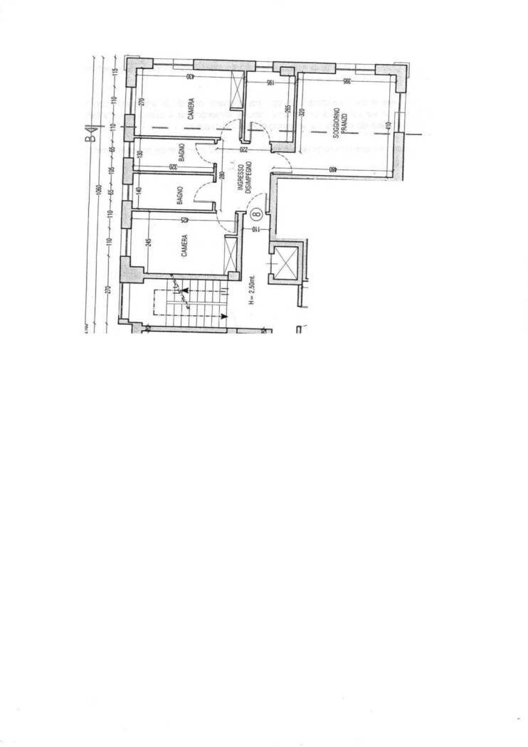 Appartamento via Monfol, 20, Sauze d'Oulx - planimetria 1