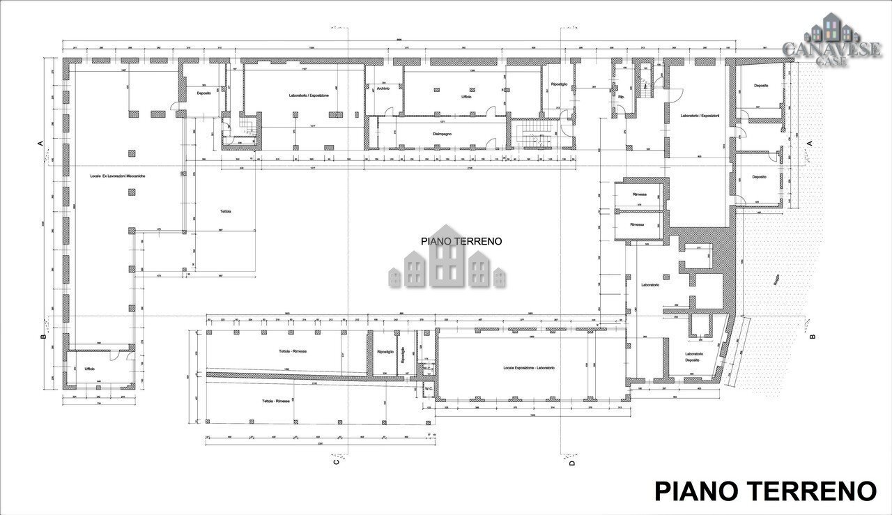 Casa indipendente via per Cuorgnè, 81, Castellamonte - planimetria 1